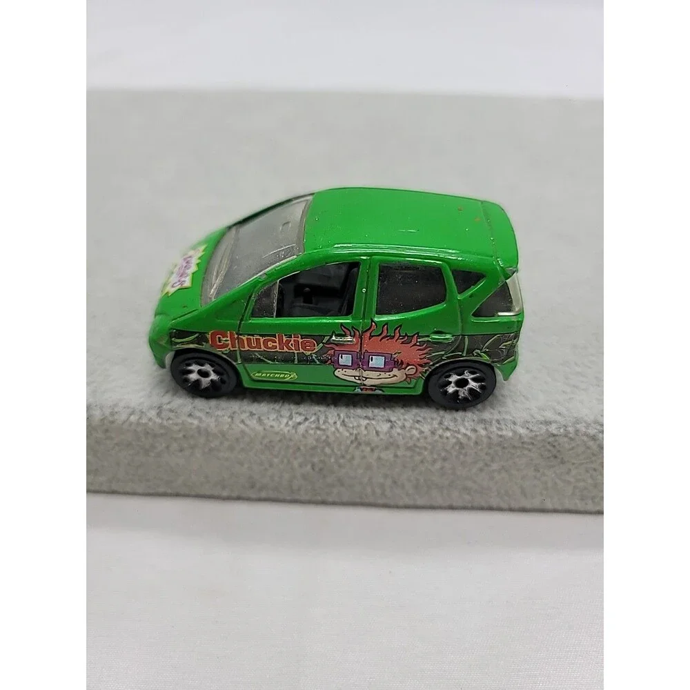 Vintage Matchbox Rugrats MERCEDES-BENZ A-CLASS Chuckie Finster Green 1998 Mattel